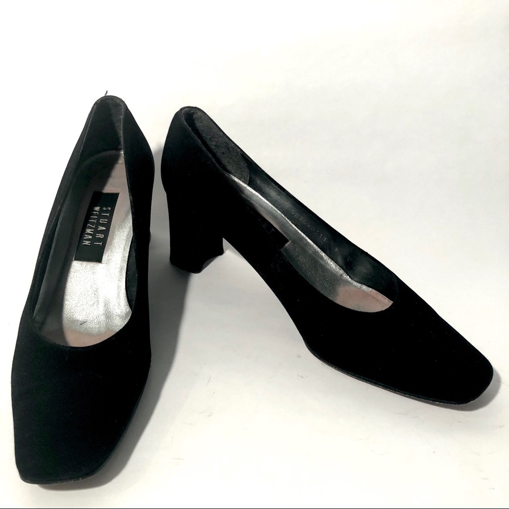 Stuart Weitzman black pump heels